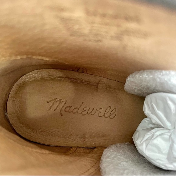 {Madewell} The Rosie Ankle Boot, Moonstone Snake Embossed Leather, Size 6, NWT - Picture 6 of 11